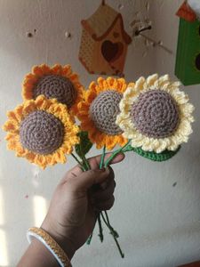 Crochet Sunflower 🌻🌻🌻 (Each 99)