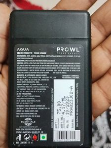 Prowl by Tiger Shroff pocket perfume 18ml