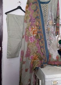 Pakistani Patch Work Kurta Set