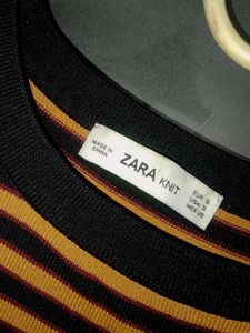 Zara Knit Striped Top