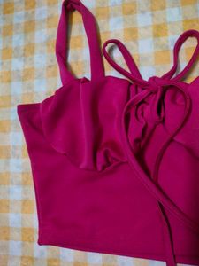 Pinteresty Cute Top With Bow knot