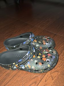 Black Crocs UK-8