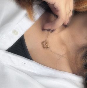 Anti Tarnish Butterfly neck Chain
