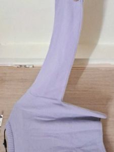 Y&amp;F Kids by Westside Solid Lilac Knitted Sweater