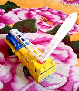New Boys Playing Crane Truck . Cran For Child .