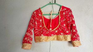 Red Blouse.New 1 Time Use