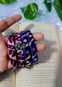 Handmade Fabric Bangles