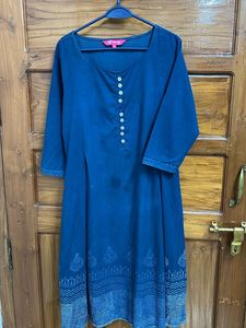 Varanga Blue Kurta