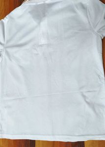 Skool Men White Polo Tshirt