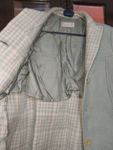 Elegant Mint Green Coat