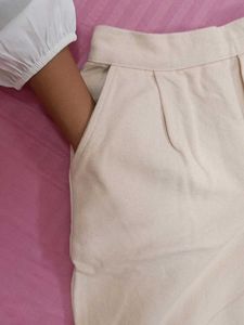 Beige bermuda Shorts