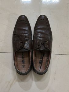 Duke Brown Leather Shoes