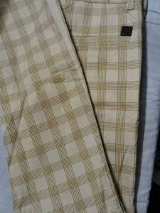 Checkered Casual Pants