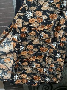 Black Printed Boutique Style Kurta