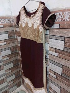 Elegant brown Kurta set