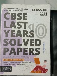 CBSE Class 12 ( 10 Years PCM + Computer + Phy Edu)