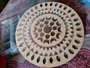 🤍Handmade Mirrors Mosaic Wall Hanging 🤍❤️