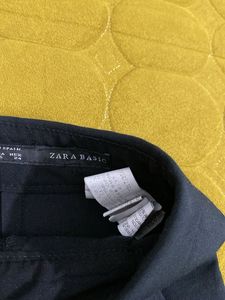 Zara black skort waist 28