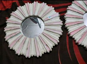 🌸2 Decorative Wall Decor Mirrors