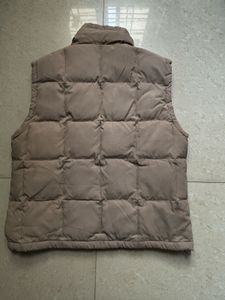 Tan Puffer Vest