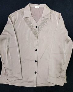 BRANDED Silk Top XL