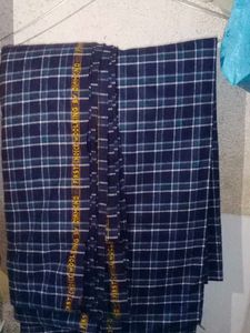 Blue  Winter  Shirt Cloth Withiut Stiching 400/m