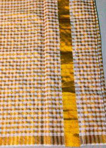 Kerala Traditional Cotton Blend Saree