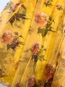 floral print lengha