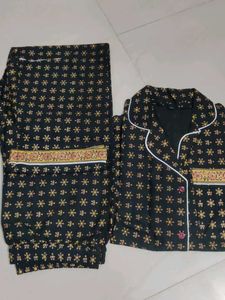 Floral Print Pajama Set