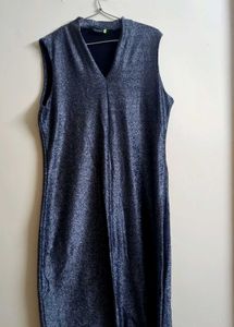 Grey Sleeveless Bodycon Dress
