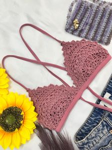 Crochet String Bikini Top