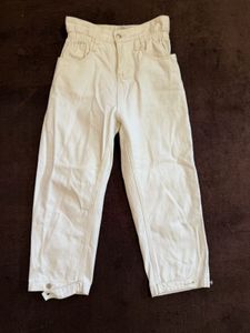 Off White Boyfriend Jeans