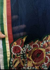 New Georgette Saree With stitched blouse