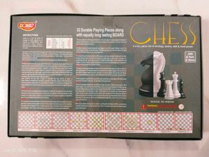 Senior Chess Board Game Set - Dolly Plastic (For A