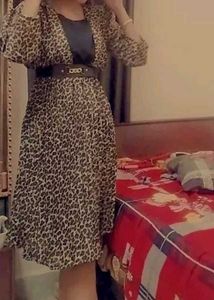 One Pc Dress With Belt