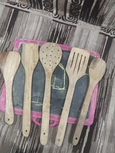 Wooden Cooking Utensil Set