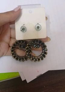 Oxidised Earing