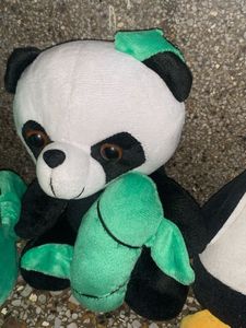Panda and Penguin Plush Toy Set