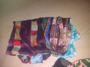 Colorful Patterned Saree