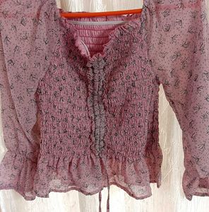 Floral Long Sleeve Top