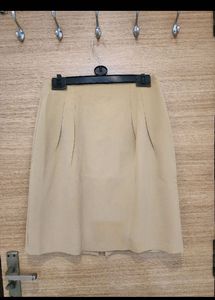 Allen Solly Beige Skirt