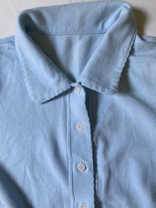 Cute Light Blue Top