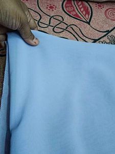 Plain Lavender Colour Saree