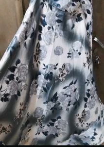 Floral Lehenga &amp; Embellished Top Set