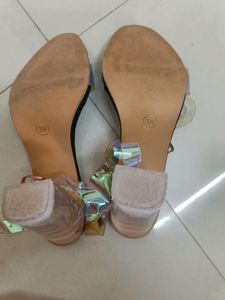 Holographic High Heels For Women Size 38 Uk 5.