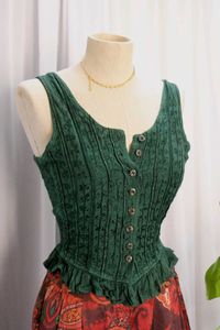 Embroidered Fitted Top