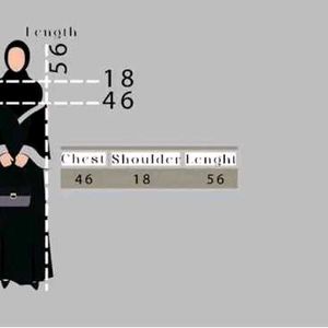 Dubai Elegant Black Abaya Burkha hijab girl's dupp