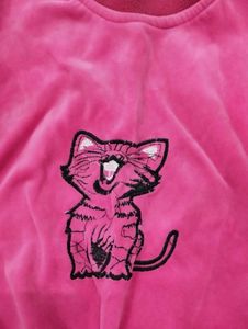 Brooklyn Cropped Hoodie&amp;Cute Fuzzy Pink Sweatshirt