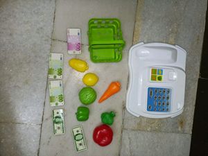 Toy Suitcase Supermarket Play