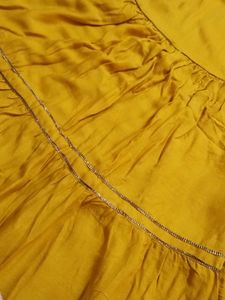 Elegant Yellow Embroidered Kurta Set With Dupatta